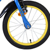 Rubble crew kinderfiets - jongens - 16 inch - blauw - twee handremmen