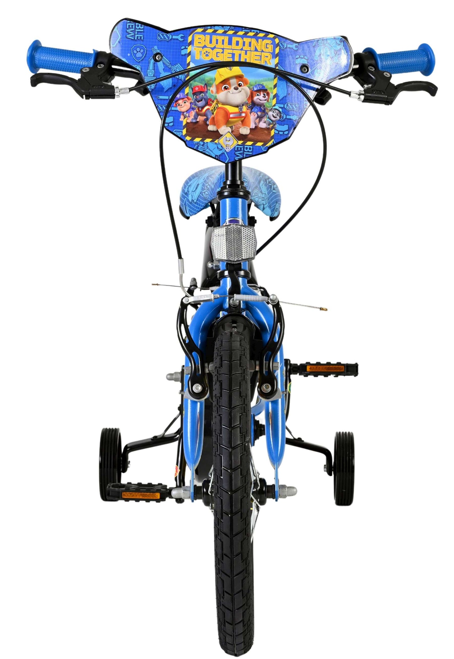 Rubble crew kinderfiets - jongens - 16 inch - blauw - twee handremmen