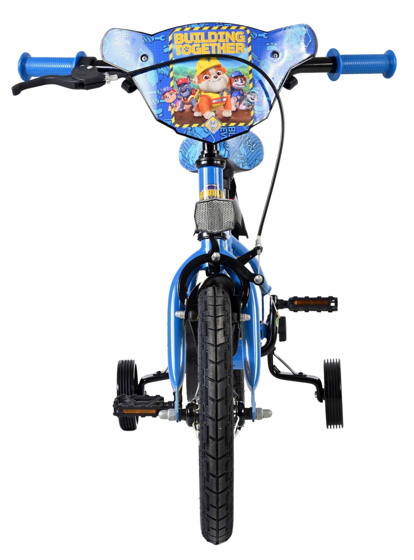 Rubble Crew - Bicicleta para niños - Chicos - 14 pulgadas - Azul