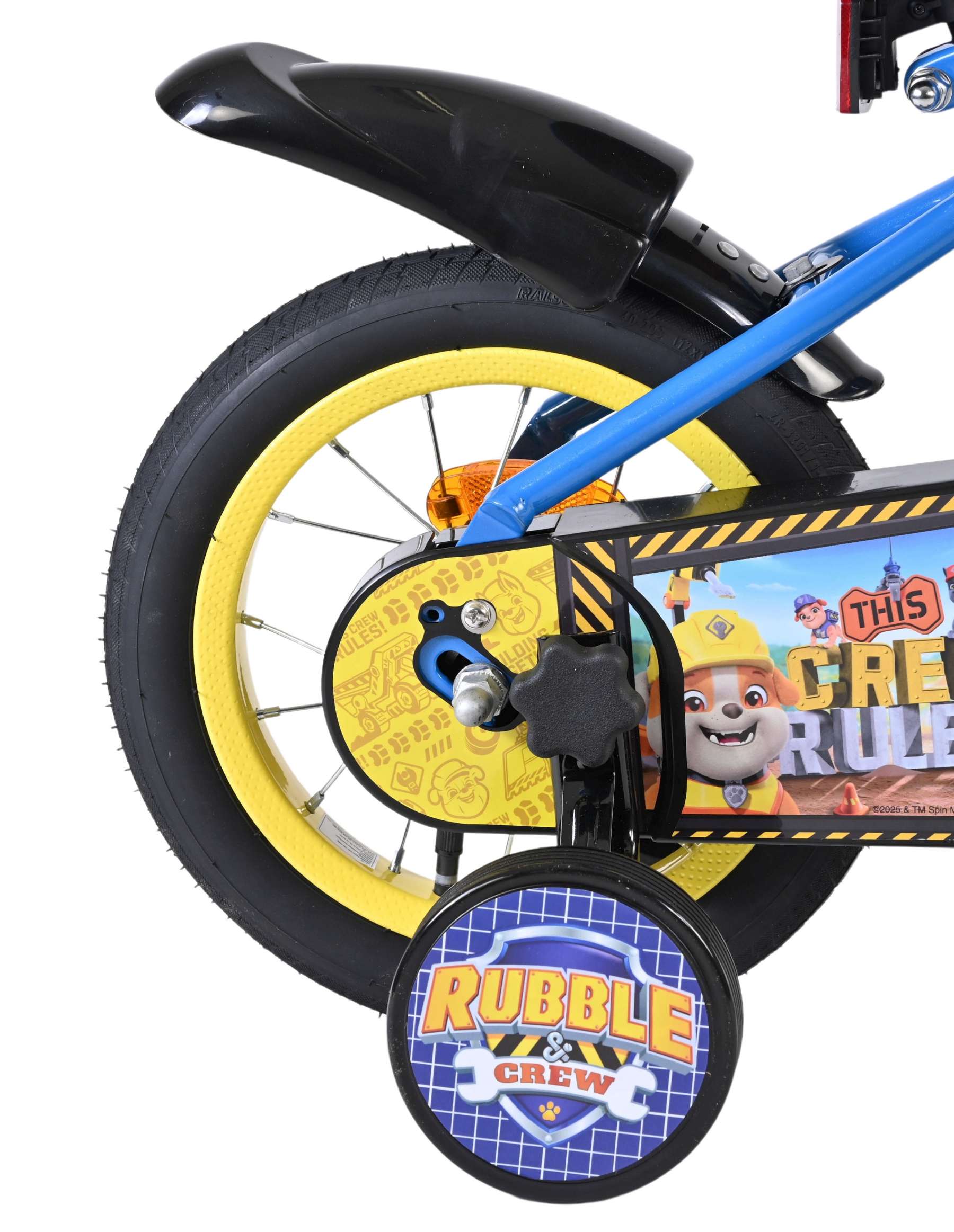 Rubble Crew - Bicicletta per bambini - Ragazzi - 12 pollici - Blu