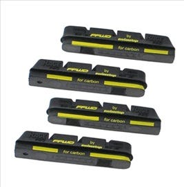 Ffwd pastillas de freno freno de llanta pastillas de freno freno de llanta carbono juego de 4 campa. parada suiza príncipe negro