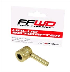 Adaptador de 90 grados de válvula de avance para ruedas de disco