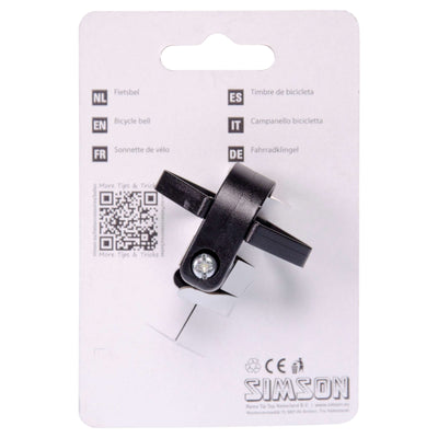 Bicycle Bell Mini 34 mm nero