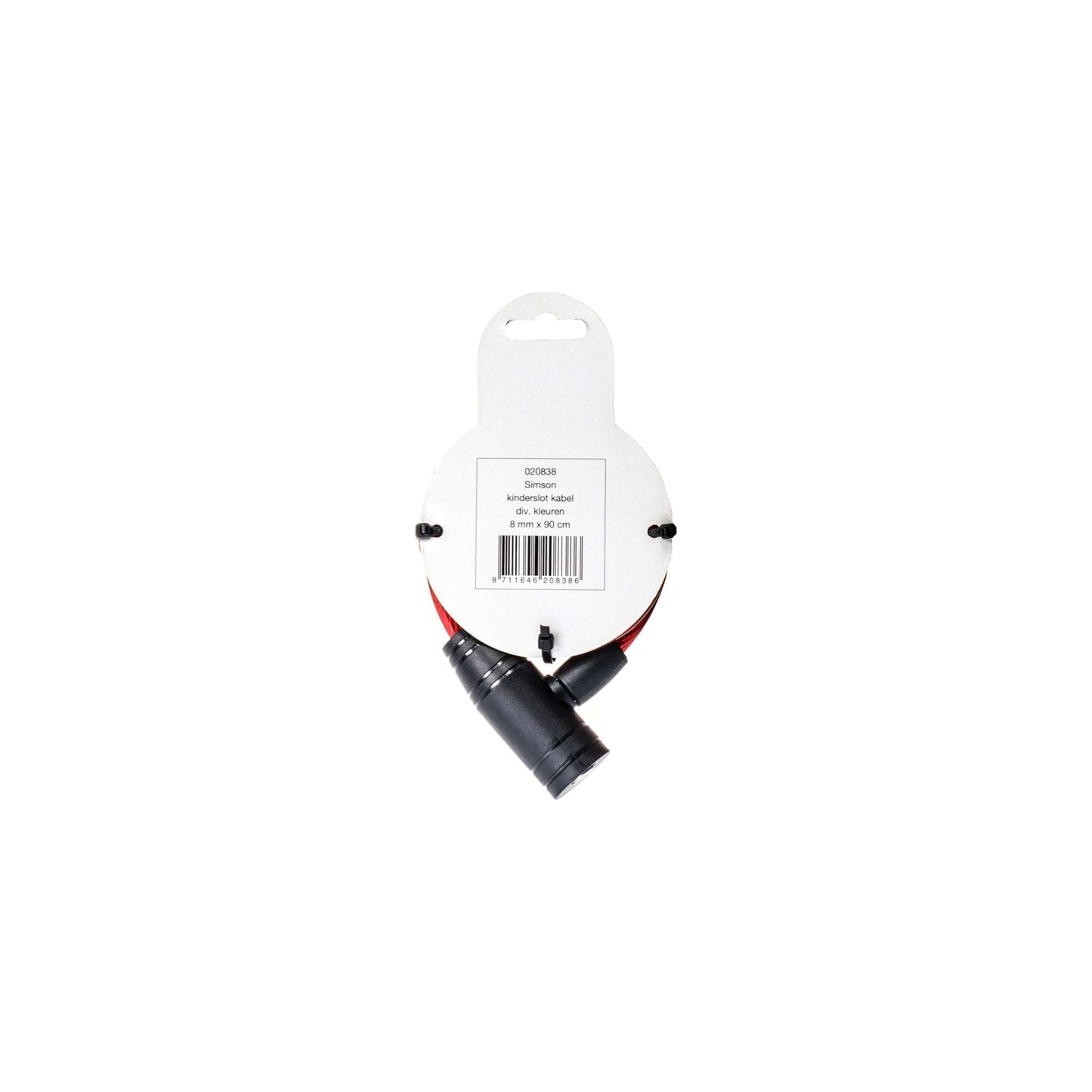 SIMSON BLOCCO CAVO CHIEDI 8X90CM ROSSO