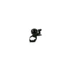 Simson Bicycle Bell Mini 32 mm, accesorio de banda flexible Negro