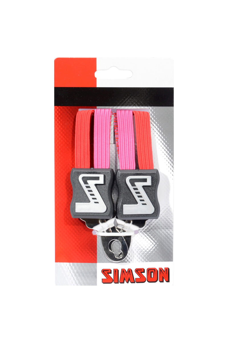Snelbinder Trio Simson Short con 3 carpetas - Pink Red