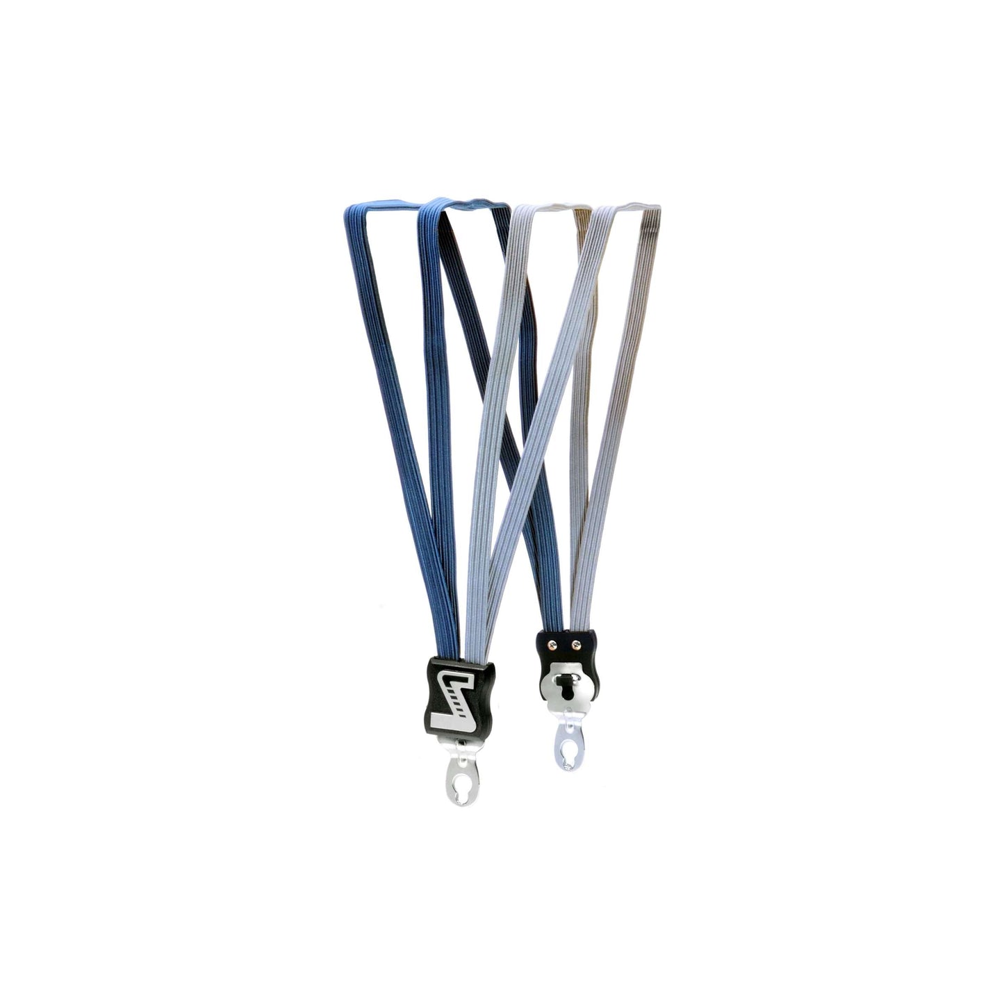 cravatta a sgancio rapido extra forte blu grigio
