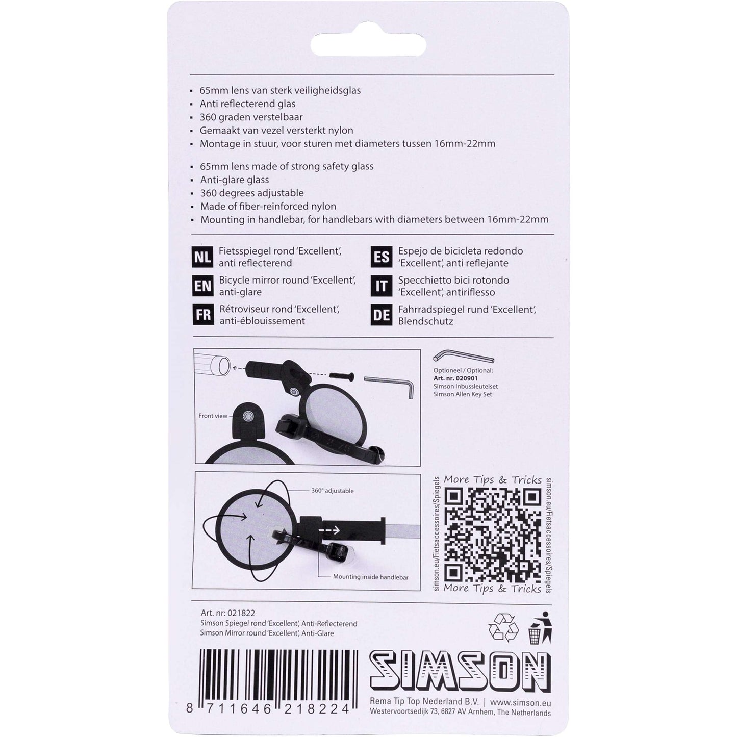 Simson Spiegel intorno a eccellente