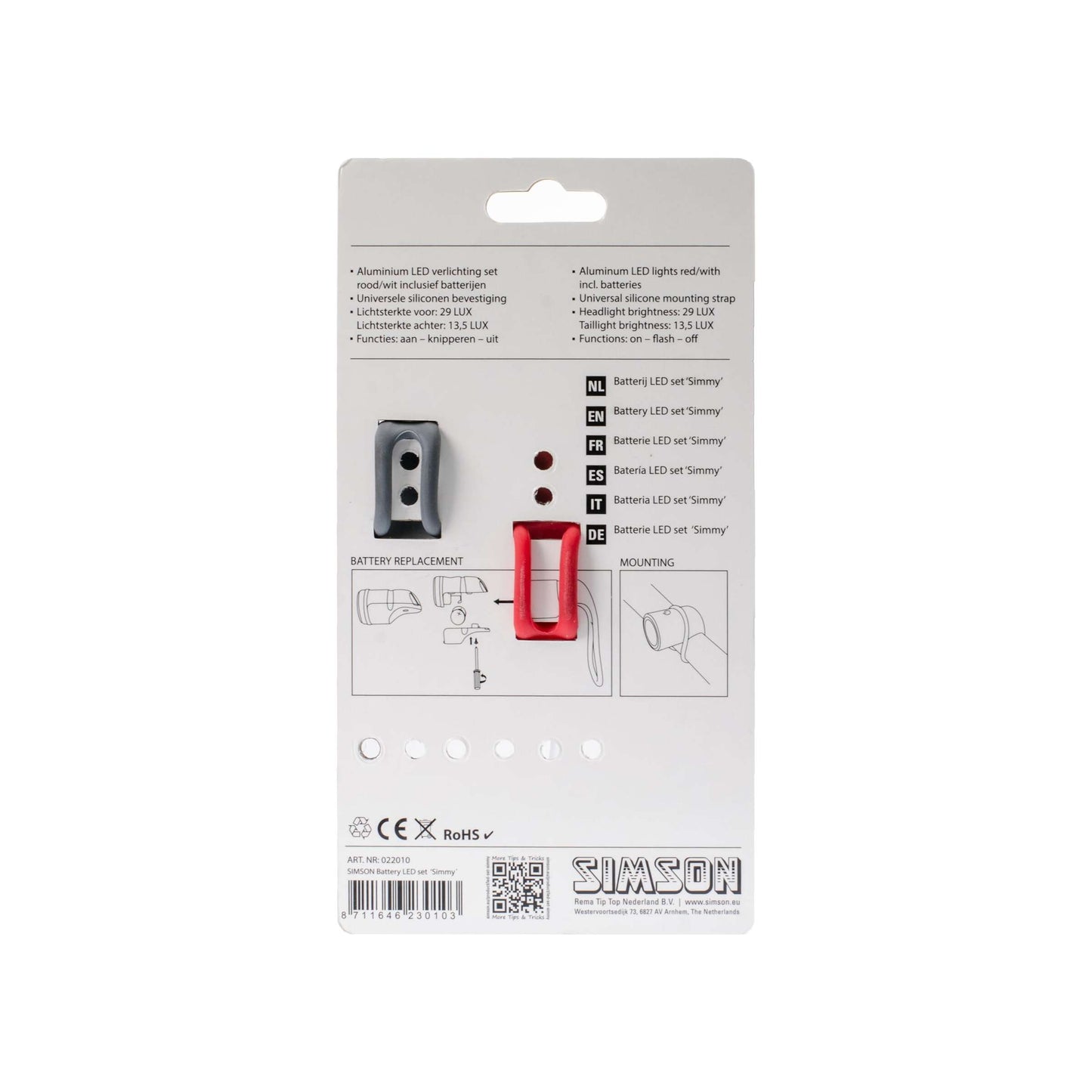 Set di illuminazione Simson Simmy 3leds