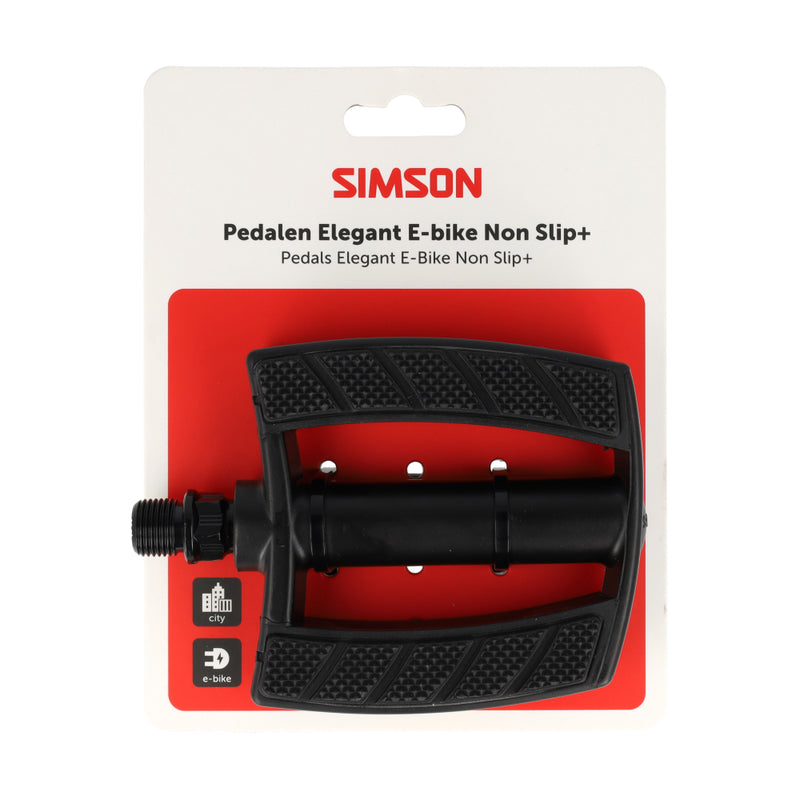 Pedali Simson eleganti e-bike antiscivolo+