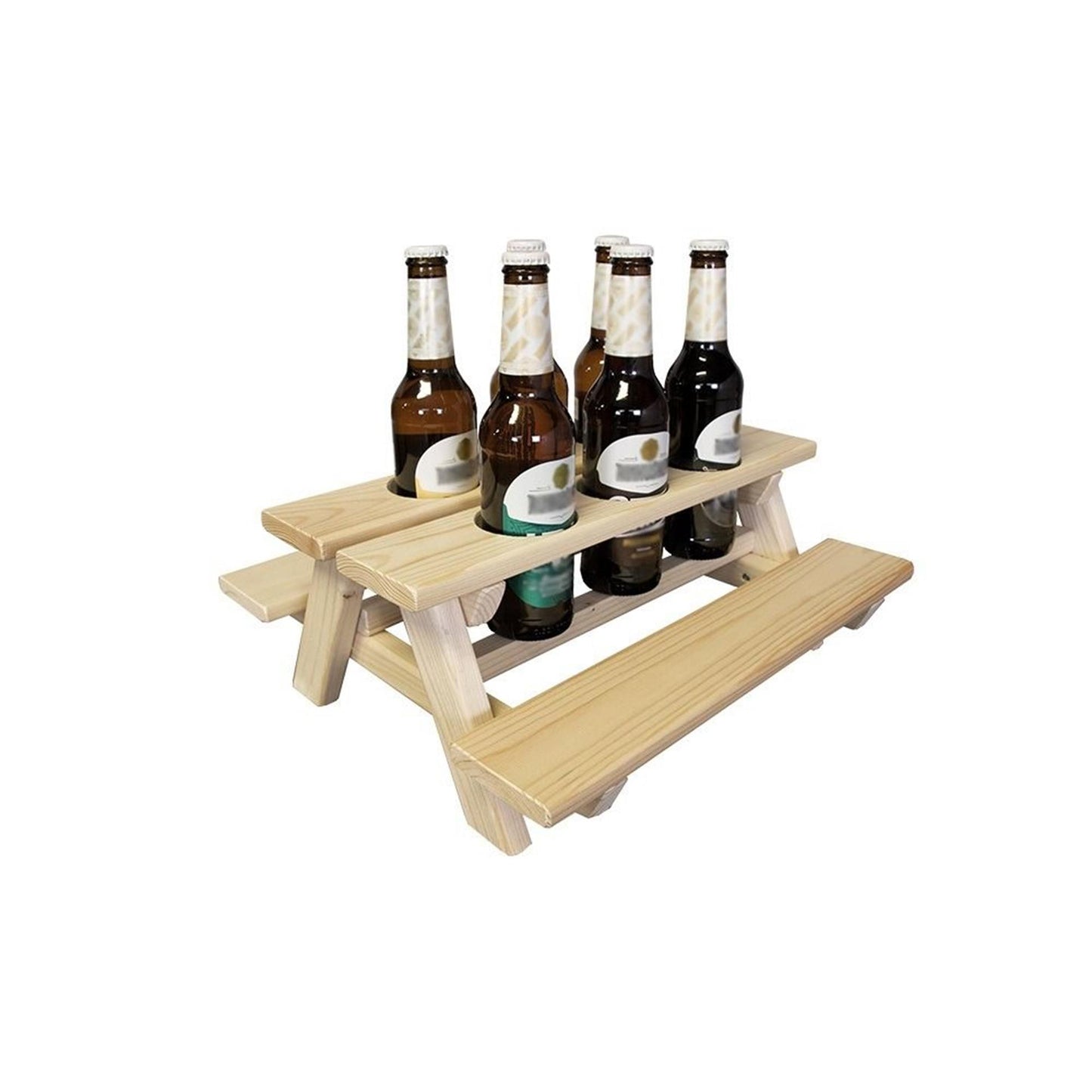 Panca da picnic portabottiglie birra Sens-line