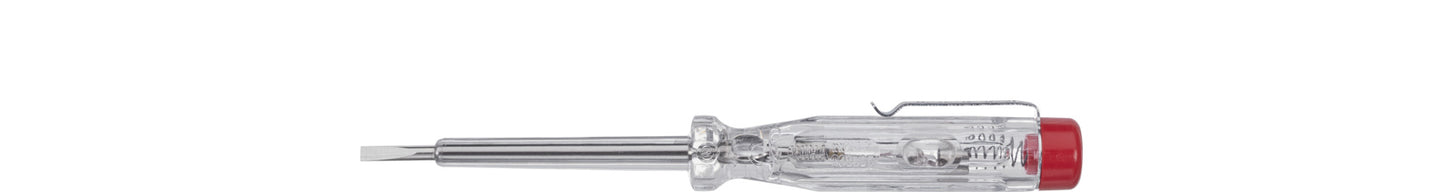 Wiha sb2553 spanningszoeker 220-250 volt sleufkop transparant, met clip in blister 3.0 mm - 32201