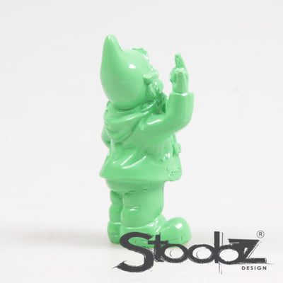 Gnomo Stoobz vaffanculo verde 10 cm