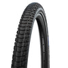 Schwalbe marathon plus tour - cableado - addix e - smart dualguard - 28x1,75 - negro + reflex