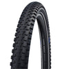 Schwalbe marathon plus mtb - cableado - addix - smartguard - 26x2.10 - negro + reflex