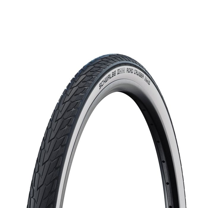 Schwalbe road cruiser - wired - green compound - k-guard - 24x1.75 - whitewall