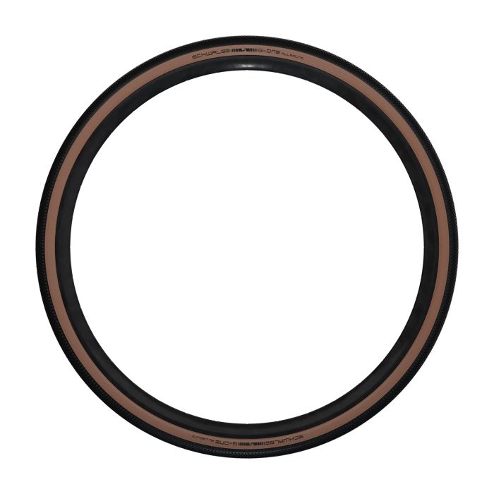 Schwalbe g-one allround - tle - addix - raceguard - 700x45c - bronze sidewall