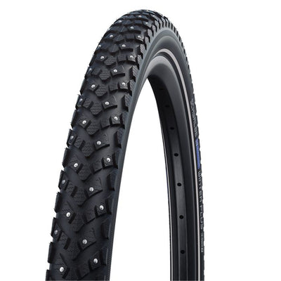 Schwalbe marathon winter plus - cablato - winter - smartguard - 26x2.00 - nero + reflex