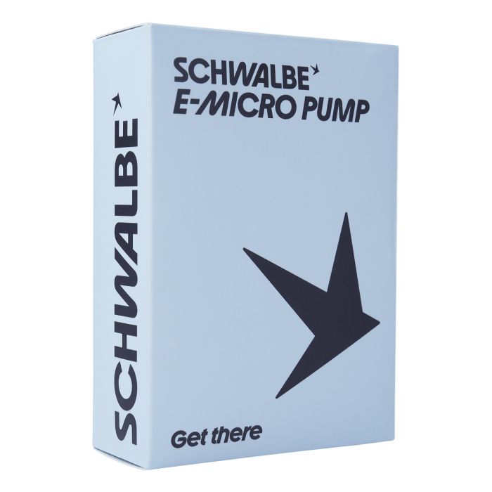 Pompa Schwalbe e-micro con adattatore testa pompa SCV