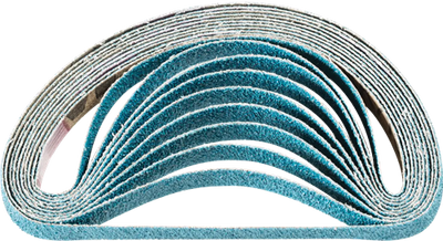 Nastro abrasivo Pferd 10x330mm blu z60