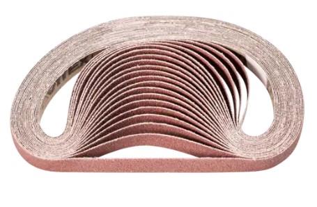 Cinta de lija Pferd 13x457mm marrón a80 | 10 piezas