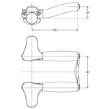 DEDA SET -UP BLAST de carbono del manillar - afbeelding 2
