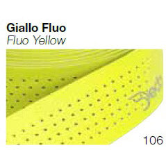 Giallo fluorescente perforato a manubrio Dedada