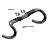 Deda Carbon stuurbocht Vinci shallow 400mm POB 31,7mm carb.