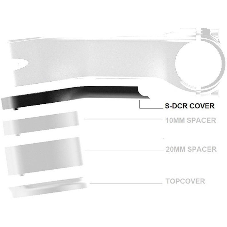 DEDACIAI COVER SUPERBOX 70-80mm Nylon Black