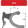 Dedacciai Dirección Bend Zero2 DCR POB RHM-EVO 40CMB B (38 cm C C)