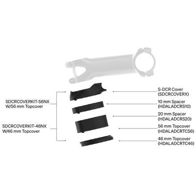 Auriculares dedacciai deda s-dcr 56 mm para zero2 y zero1