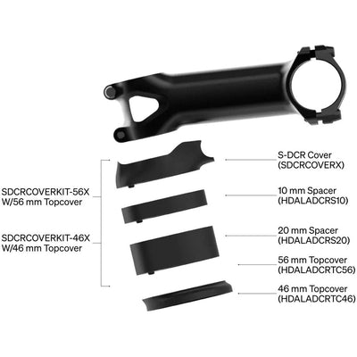 DEDA BALL HEAD S-DCR 56mm per zero2 e zero1