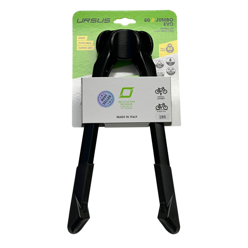 Ursus middenstandaard jumbo evo crankbescherming 285mm zw.