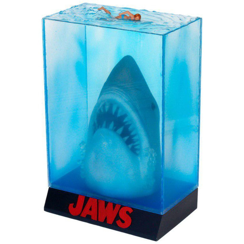 SD Toys Jaws: póster de película 3D de 10 pulgadas estatuas