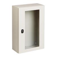 Armario eléctrico schneider 400x600x250 puerta cristal