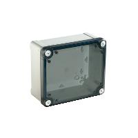 Armario industrial schneider electric abs 164x121x87mm lo tapa transparente