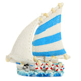 Zeilboot - strand souvenier nautische decoratie - afbeelding 2