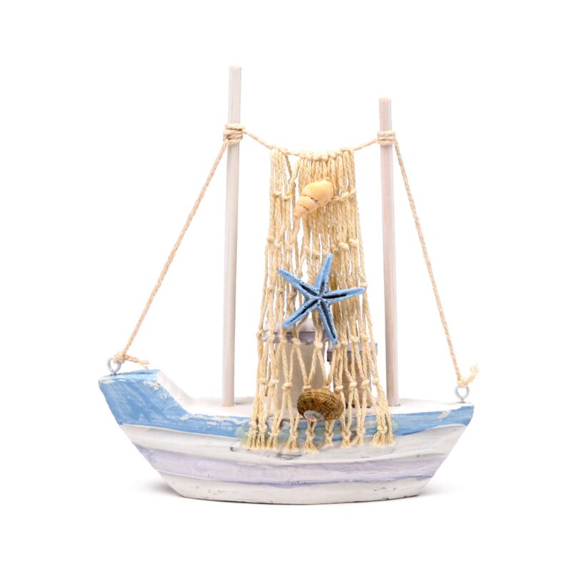 Strand Souvenir - Sailboat Blauw Ster