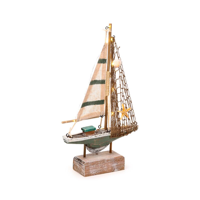 Strandsouvenir - luz LED de concha de velero