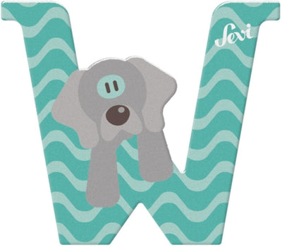 Lettera animale w