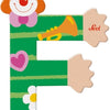 Sevi letter clown f: 10 cm (81742)