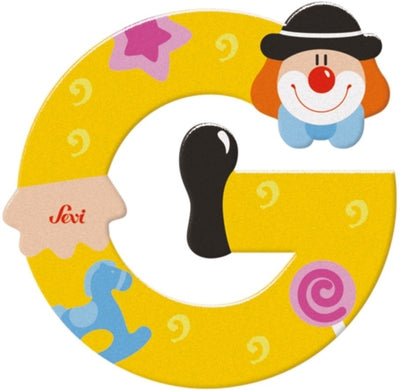 Sevi lettera pagliaccio g: 10 cm (81743)