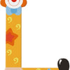 Sevi letra payaso l: 10 cm (81748)