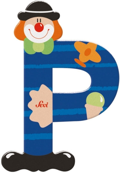 Sevi lettera pagliaccio p: 10 cm (81752)