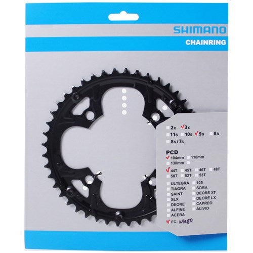 Shimano Chain Top 9V FFC-M480 44T Acciaio a 4 bracci