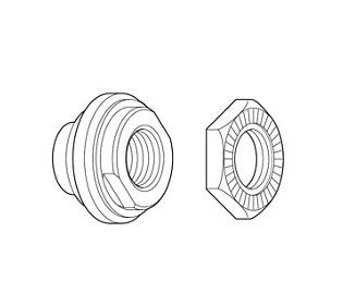 Shimano Deore FH-T610 Conus proprio dietro Y4C89050