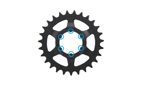 Shimano nexus 5 opsteek tandwiel 24t