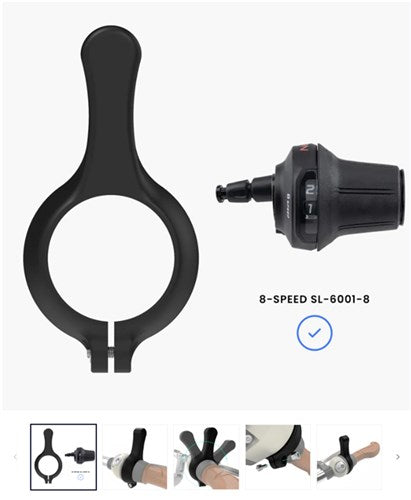 Leva del cambio Outwet Leva Shimano Nexus 8 per SL-6001-8