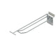 Slat hook double d. 200 mm ø4 con pendente zincato lucido