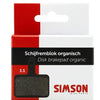 Simson schijfremblokken organisch shimano tektro